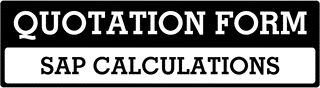 SAP Calculations Quote  For Stafford